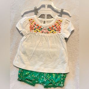 Carter's Baby 3-Piece Floral Short Set, 3M - New NO Tag